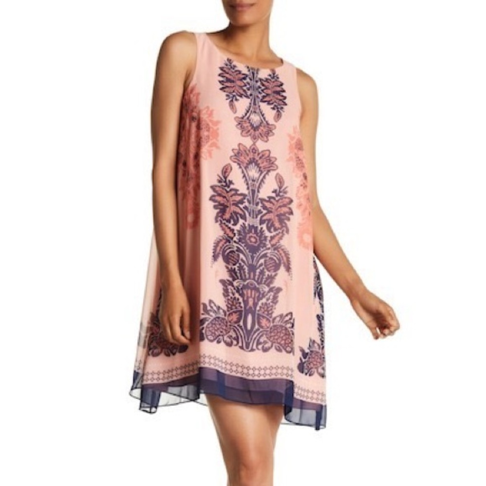 Max Studio | Lightweight Pink Shift Dress